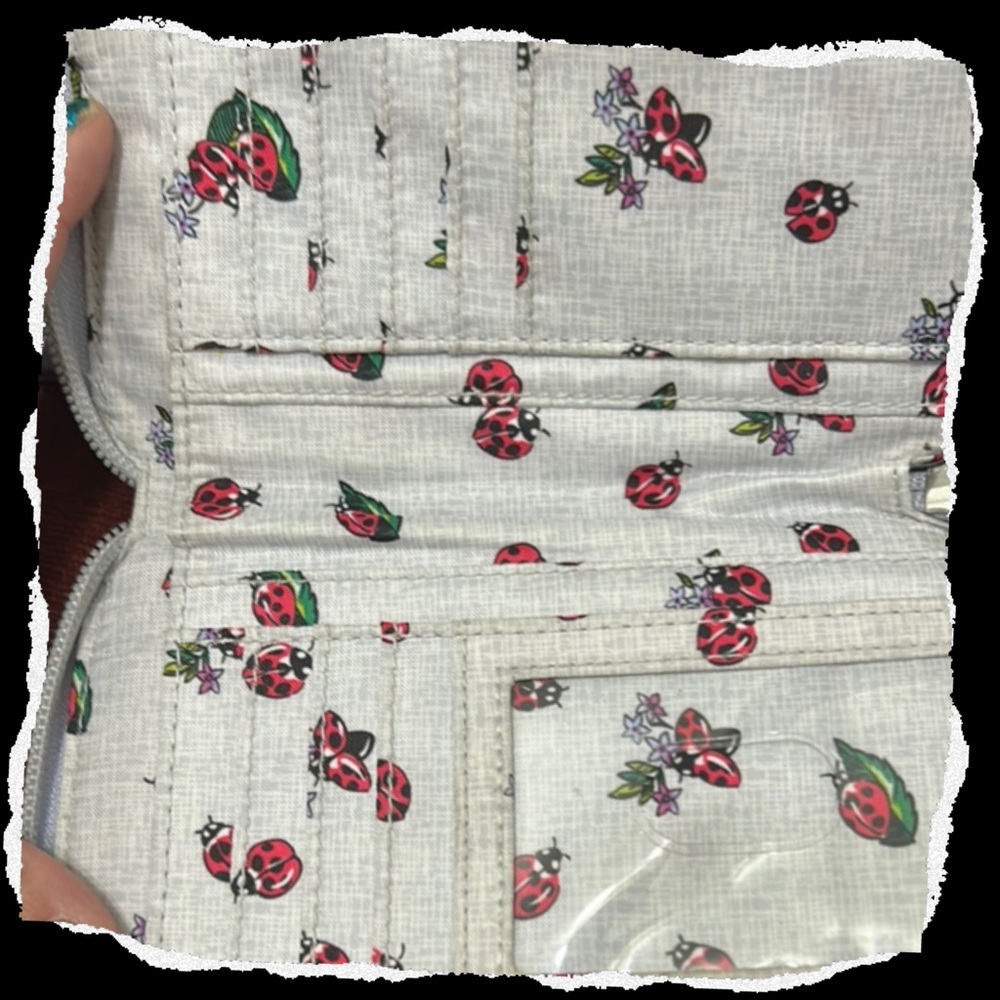 Vera Bradley Quilted Silvery Lavender Shoulder Bag NWOT - Picture 4 of 6